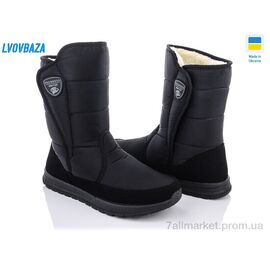 Дутики чоловічі Зима Progress 4234 чорний (6 пар р.41-45) "Lvovbaza" недорого оптом від прямого постачальника