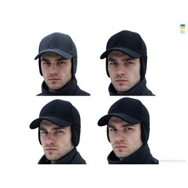 Фотография Кепка для мужчин Зима 1204 mix (3 шт. р.сетка M-XL) "Mabi" недорого оптом от прямого поставщика