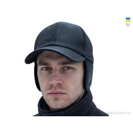 Фотография Кепка для мужчин Зима 1207 black (3 шт. р.сетка M-XL) "Mabi" недорого оптом от прямого поставщика