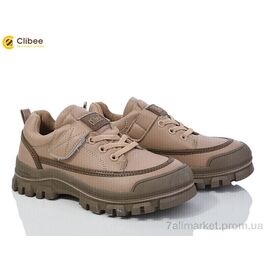 Кросівки дитячі модні Весна/осінь LC101 khaki (6 пар р.32-37) "Clibee" недорого оптом від прямого постачальника