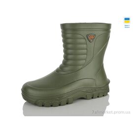 Чоботи з піни чоловічі Весна/осінь Чоботи М150 хакі (6 пар р.41-46) "Progress" недорого оптом від прямого постачальника