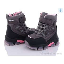 Черевики дитячі зручні Зима T6917-1 (8 пар р.23-28) "Ok Shoes" недорого оптом від прямого постачальника