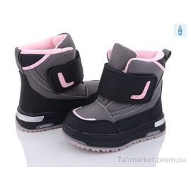 Черевики дитячі зручні Зима T6922-6 (8 пар р.27-32) "Ok Shoes" недорого оптом від прямого постачальника