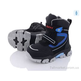 Черевики дитячі зручні Зима T6923-1 (8 пар р.27-32) "Ok Shoes" недорого оптом від прямого постачальника
