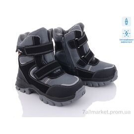 Черевики дитячі зручні Зима T6955-3 (8 пар р.32-37) "Ok Shoes" недорого оптом від прямого постачальника