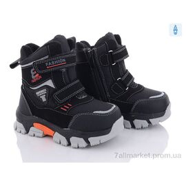 Черевики дитячі зручні Зима T6928-1 (8 пар р.27-32) "Ok Shoes" недорого оптом від прямого постачальника