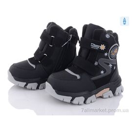Черевики дитячі зручні Зима T6930-1 (8 пар р.27-32) "Ok Shoes" недорого оптом від прямого постачальника