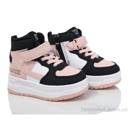 Черевики дитячі зручні Зима T326-1-10 (8 пар р.23-28) "Ok Shoes" недорого оптом від прямого постачальника