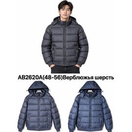 Фотография Куртка мужская зимняя AB2620A d.grey р.48-56 "Ale-Ate" недорого оптом от прямого поставщика