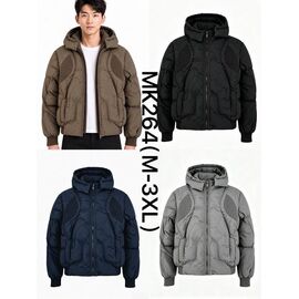 Фотография Куртка мужская зимняя MK264 grey р.M-3XL "Ale-Ate" недорого оптом от прямого поставщика