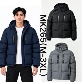 Фотография Куртка мужская зимняя MK265 navy р.M-3XL "Ale-Ate" недорого оптом от прямого поставщика