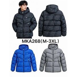 Фотография Куртка мужская зимняя MKA black р.M-3XL "Ale-Ate" недорого оптом от прямого поставщика