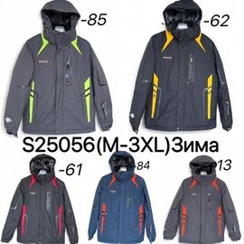 Фотография Куртка мужская зимняя S25056-13 grey р.M-3XL "Ale-Ate" недорого оптом от прямого поставщика