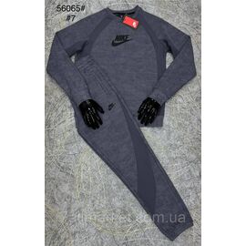 Фотография Спортивный костюм мужской на велюре размеры L-4XL(4цв)"PROSTOMEN" недорого от прямого поставщика
