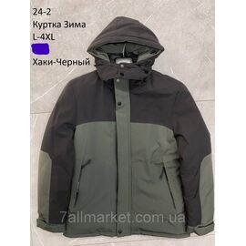 Фотография Куртка мужская зимняя с капюшоном размеры L-4XL (2цв) "NEW NOCE" купить недорого от прямого поставщика