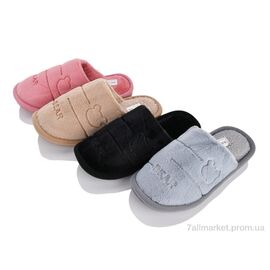 Тапки жіночі для будинку Зима TG772025-118 (6) mix (6 пар р.36-41) "Alex" недорого оптом від прямого постачальника