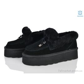Уггі жіночі утеплені Зима 4625-5803 black (6 пар р.36-40) "Мир" недорого оптом від прямого постачальника