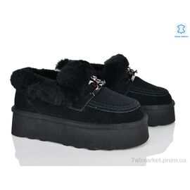 Уггі жіночі утеплені Зима 4625-5808 black (6 пар р.36-40) "Мир" недорого оптом від прямого постачальника