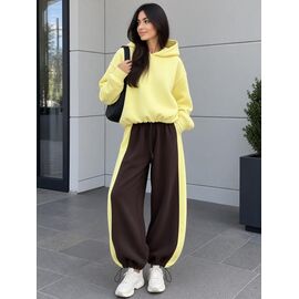 Костюм спортивний жіночий 123 yellow р.42-50 "VALENTINA" недорого оптом від прямого постачальника