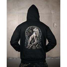 Фотография Худи мужской 1508 black р.S-3XL "Madoka" недорого оптом от прямого поставщика
