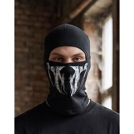 Балаклава чоловіча 1515 black р.ower size "Madoka" недорого оптом від прямого постачальника