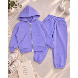 Фотография Костюм детский спортивный тёплый на девочку 2640 lilac р.104-128 "LIMA SPORT" недорого оптом от прямого поставщика