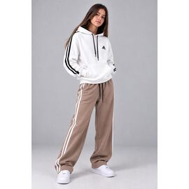 Фотография Костюм детский спортивный тёплый на девочку 1035-3-1024-3 white-beige р.9-13 "MirWear kids" недорого оптом от прямого поставщика