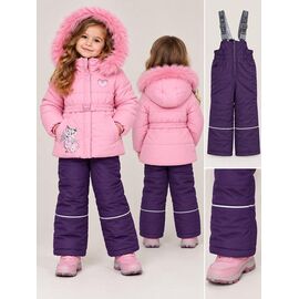 Костюм дитячий на дівчинку MK265 pink р.92-116 "MirWear kids" недорого оптом від прямого постачальника