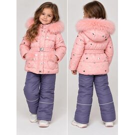 Костюм дитячий на дівчинку MK266 peach р.74-98 "MirWear kids" недорого оптом від прямого постачальника