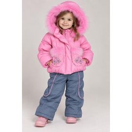 Костюм дитячий на дівчинку 1352 pink р.80-98 "MirWear kids" недорого оптом від прямого постачальника