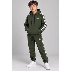 Фотография Костюм детский спортивный тёплый на мальчика 1007-3 khaki р.13-17 "MirWear kids" недорого оптом от прямого поставщика