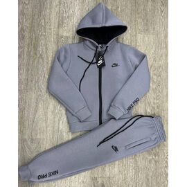 Фотография Костюм детский спортивный тёплый на мальчика 1036-3N grey р.13-17 "MirWear kids" недорого оптом от прямого поставщика