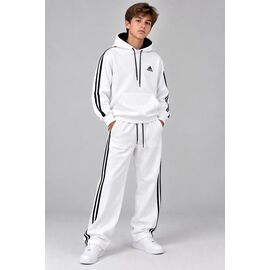 Фотография Костюм детский спортивный тёплый на мальчика 1035-2-1024-2M white р.4-8 "MirWear kids" недорого оптом от прямого поставщика
