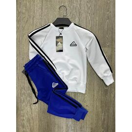 Фотография Костюм детский спортивный на мальчика 271-2-209-1 white-blue р.9-13 "MirWear kids" недорого оптом от прямого поставщика