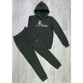 Фотография Костюм детский спортивный тёплый на мальчика 1004-2SI khaki р.9-13 "MirWear kids" недорого оптом от прямого поставщика