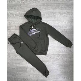 Фотография Костюм детский спортивный тёплый на мальчика 1004-2N khaki р.9-13 "MirWear kids" недорого оптом от прямого поставщика
