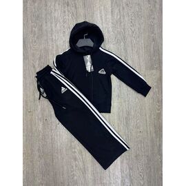 Фотография Костюм детский спортивный на мальчика 324-1-291-1 black р.4-8 "MirWear kids" недорого оптом от прямого поставщика