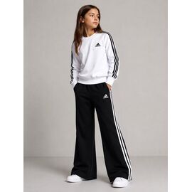 Фотография Штаны детские спортивные на девочку 271-1-291-1D white-black р.4-8 "MirWear kids" недорого оптом от прямого поставщика