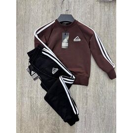 Фотография Костюм детский спортивный на мальчика 271-1-209-1 brown-black р.4-8 "MirWear kids" недорого оптом от прямого поставщика