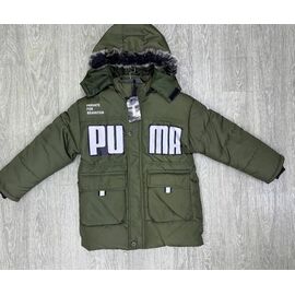 Фотография Костюм детский спортивный тёплый на мальчика 220P khaki р.6-12 "MirWear kids" недорого оптом от прямого поставщика
