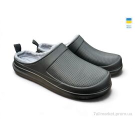 Фотография Сабо мужские зима M331 чорний (8 пар р.41-45) "Rai shoes" недорого оптом от прямого поставщика
