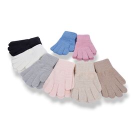 Фотография Перчатки детские на девочку 5209 mix-old-1 р.8-10 "KH clothes" недорого оптом от прямого поставщика