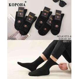 Фотография Носки мужские KH1072-4 black р.41-47 "Annet" недорого оптом от прямого поставщика