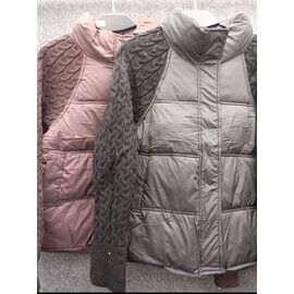 Фотография Куртка женская демисезонная 2616 pink р.M-XL "Lora" недорого оптом от прямого поставщика