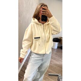 Кофта спортивна жіноча LR2081 l.beige р.46-48 "Lora" недорого оптом від прямого постачальника
