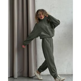 Костюм спортивний жіночий 050 khaki р.42-48 "Alisa Brand" недорого оптом від прямого постачальника