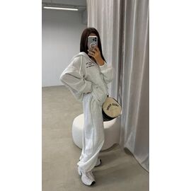 Костюм спортивний жіночий теплий 103 l.grey р.42-48 "Alisa Brand" недорого оптом від прямого постачальника