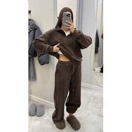 Костюм спортивний жіночий 110 brown р.42-48 "Alisa Brand" недорого оптом від прямого постачальника