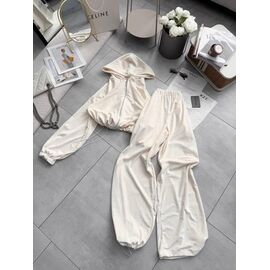 Костюм спортивний жіночий теплий 142 beige р.42-48 "Alisa Brand" недорого оптом від прямого постачальника