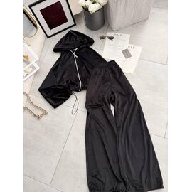 Костюм спортивний жіночий теплий 142 black р.42-48 "Alisa Brand" недорого оптом від прямого постачальника